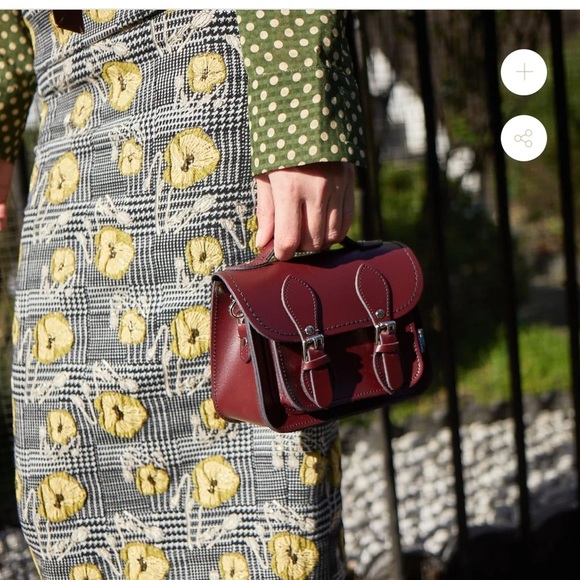 New Zatchels Handmade Leather Micro Satchel Crossbody Shoulder Bag Chestnut Tan - Picture 2 of 13